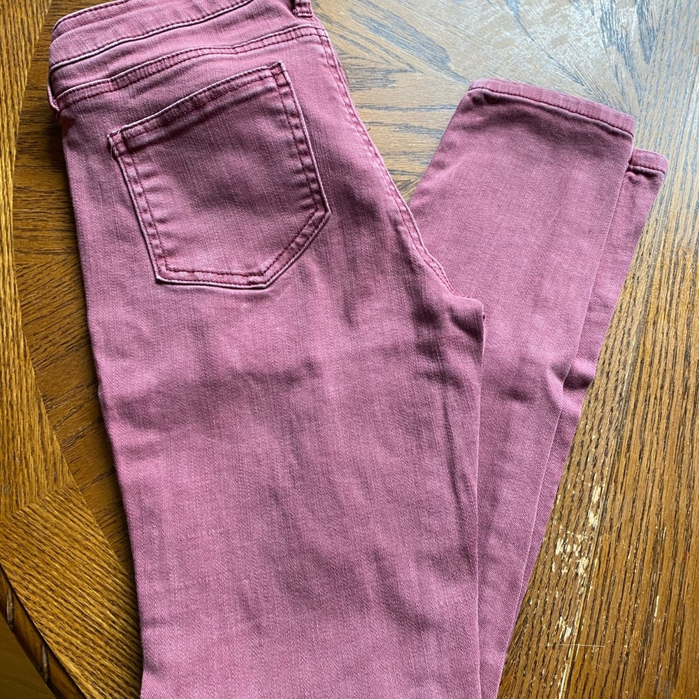 Altar’d State Wine Colored Jeans